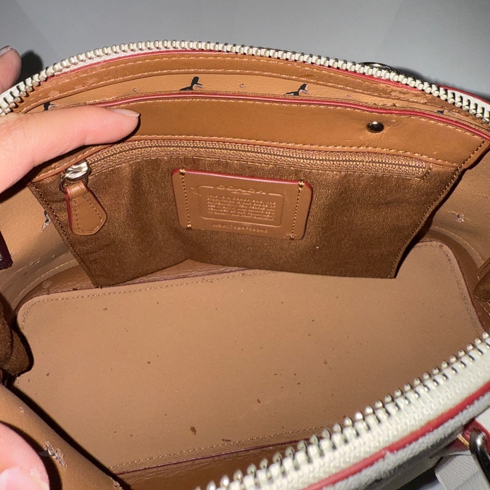 Coach Sierra Perforated Butterfly Mini Satchel - Picture 7 of 8